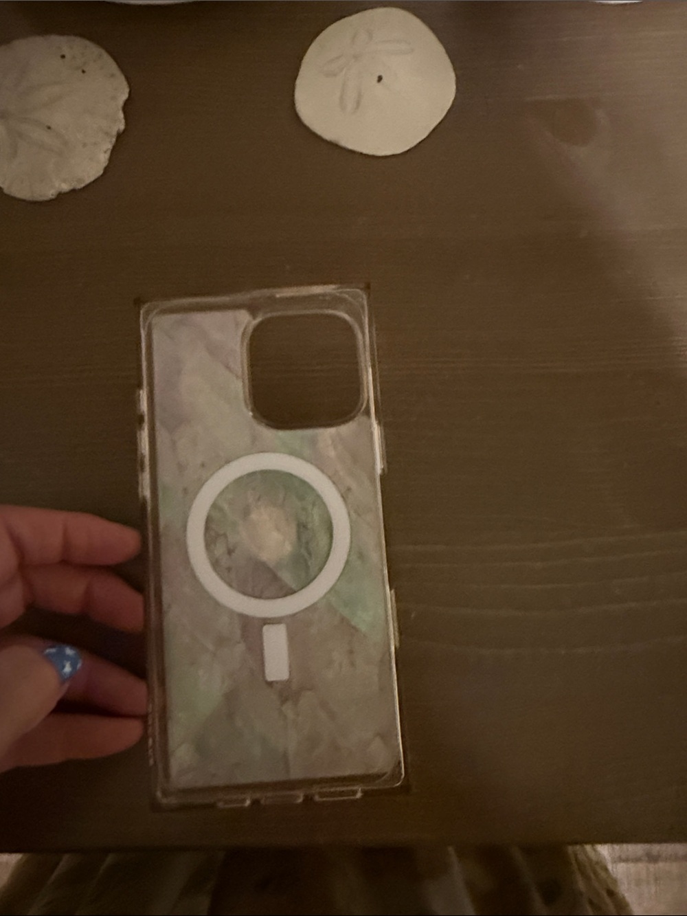 Flaunt brand case. Mother of pearl, iPhone 16?pro max.